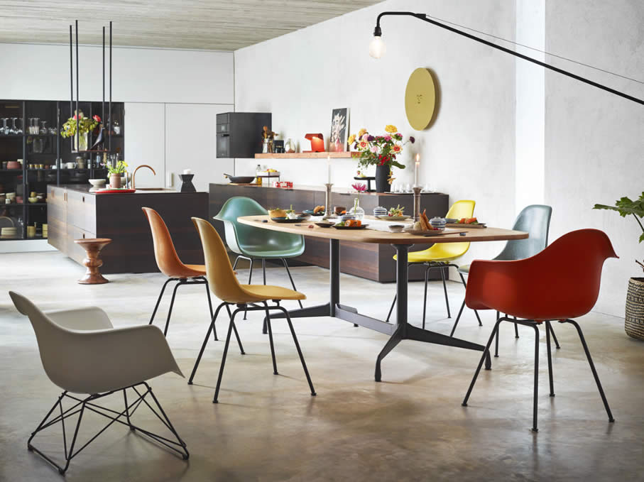 Eames Segmented Table Dining