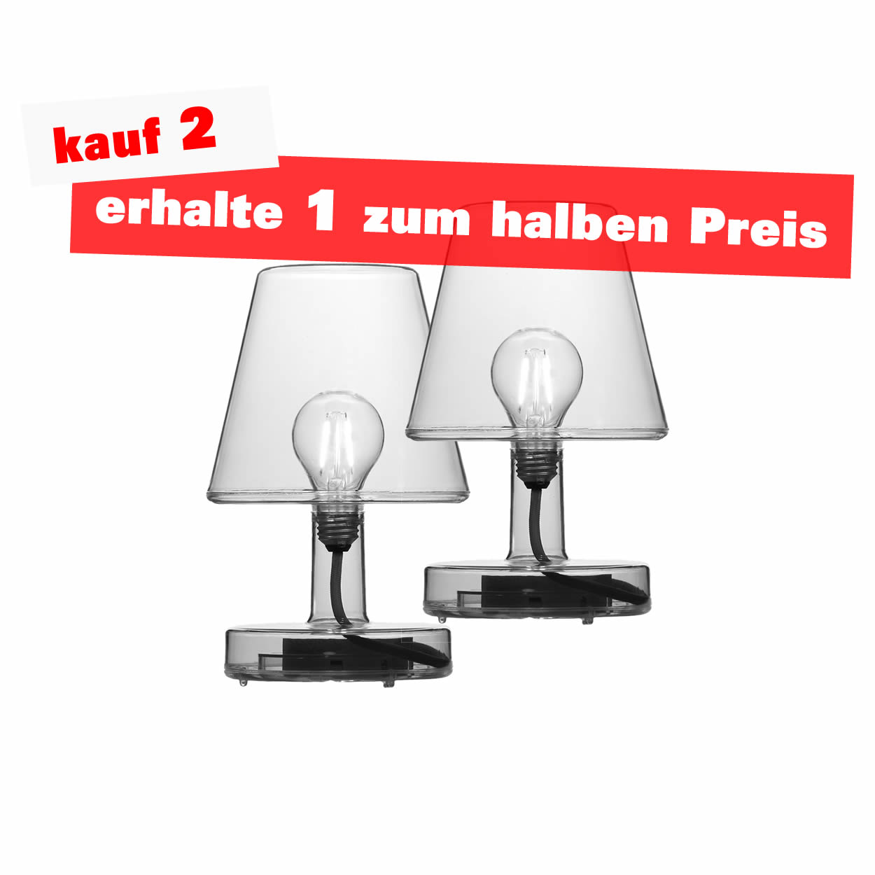 vertrekken beest Afsnijden Fatboy Transloetje LED Leuchte Duo Pack | Drifte Onlineshop
