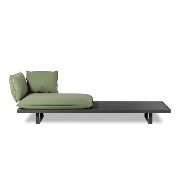 Outdoor Sofa L01 mit 2er Sitzkissen