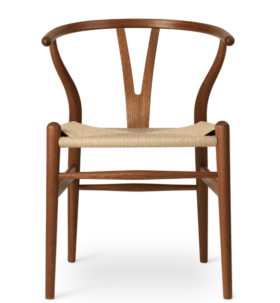 CH24 Wishbone Chair Mahagoni